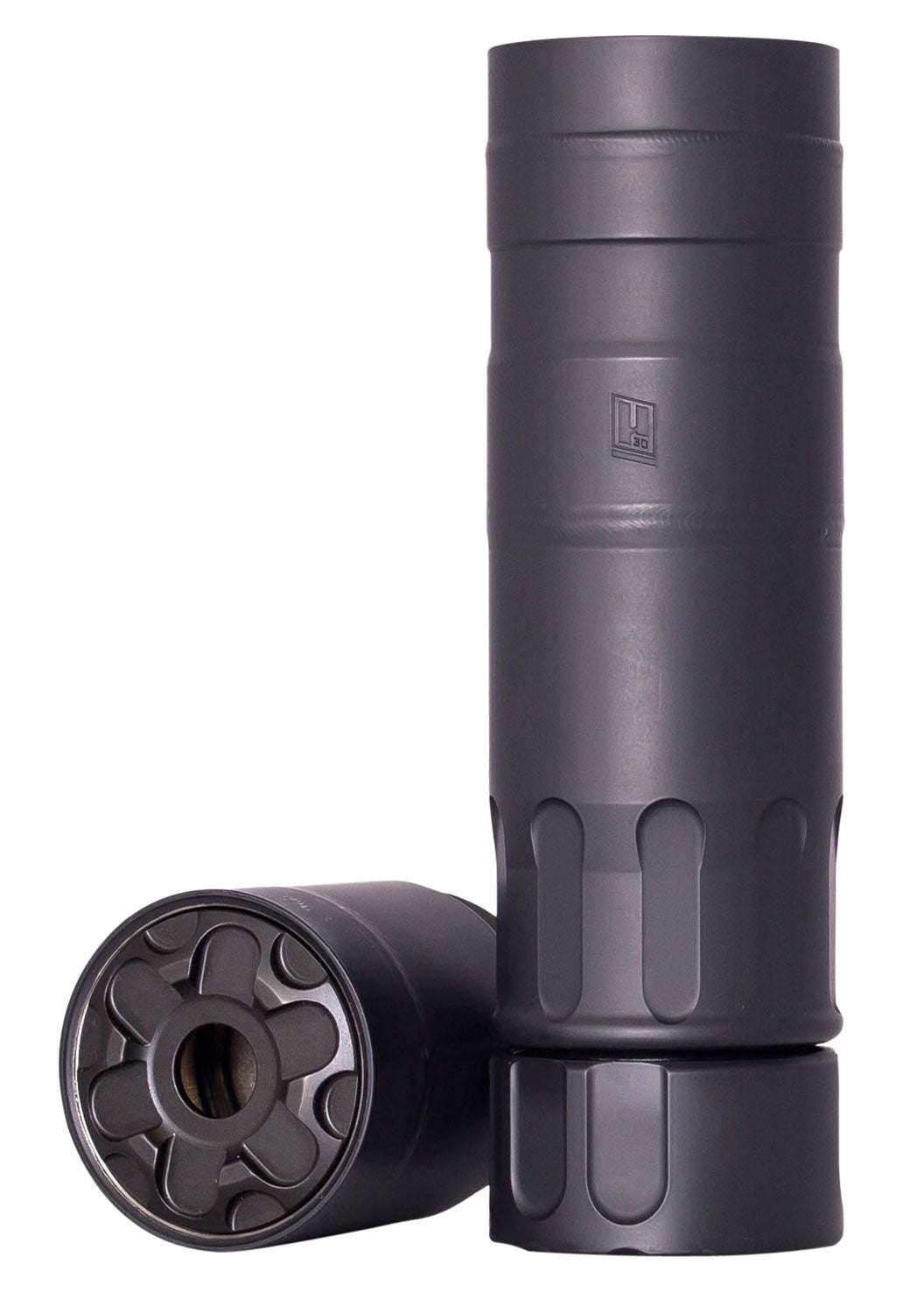 Rugged Suppressors MIC01762 Micro30 7.62mm 1.50" Black Cerakote 17-4 Stainless Steel 5/8"-24 tpi