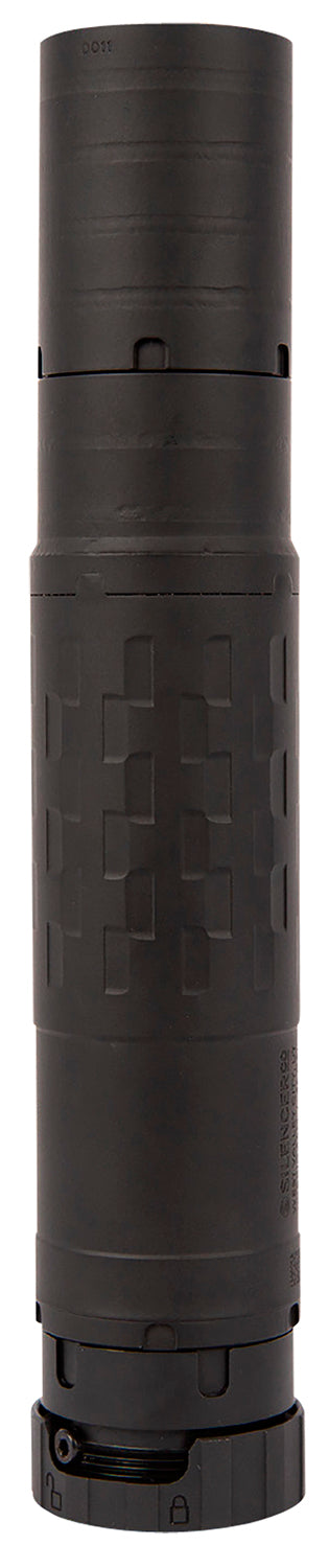 SilencerCo SU5107 Hybrid 46M Multi-Caliber 1.57" Diameter Black Titanium/Inconel/Stainless Steel