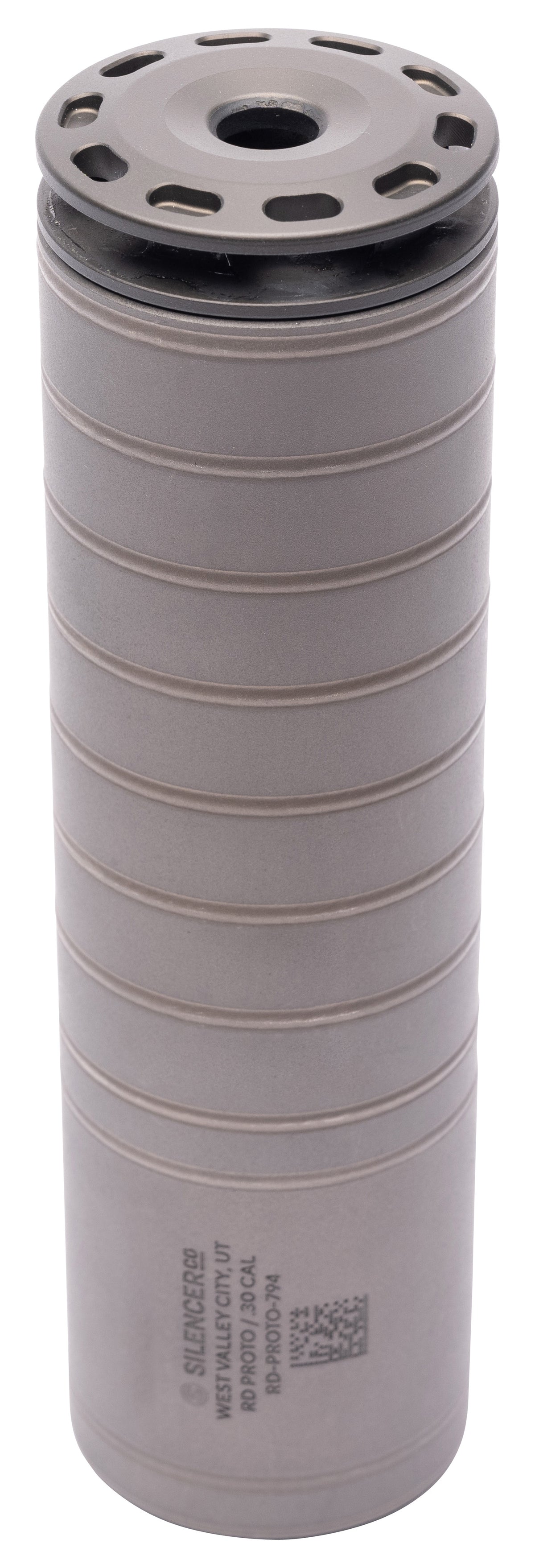 SilencerCo SU5328 Scythe-Ti 30 Cal (7.62mm), Rated Up To 300 RUM, 6.16" L Titanium, Single-Port Anchor Break, 5/8"-24 tpi Direct Thread Adapter