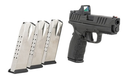 Springfield XD Mod. 4 Pistol, 9mm, Gear Pac With Optic, 4 Mags, and Pistol Bag
