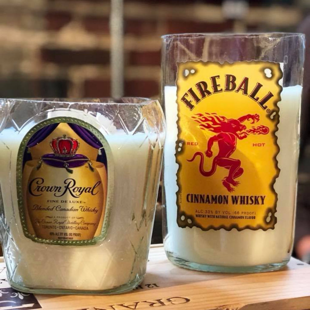 Crave Co Liquor Bottle Candles