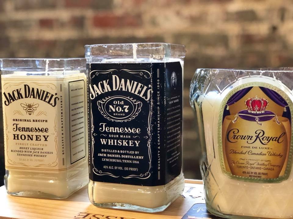 Crave Co Liquor Bottle Candles