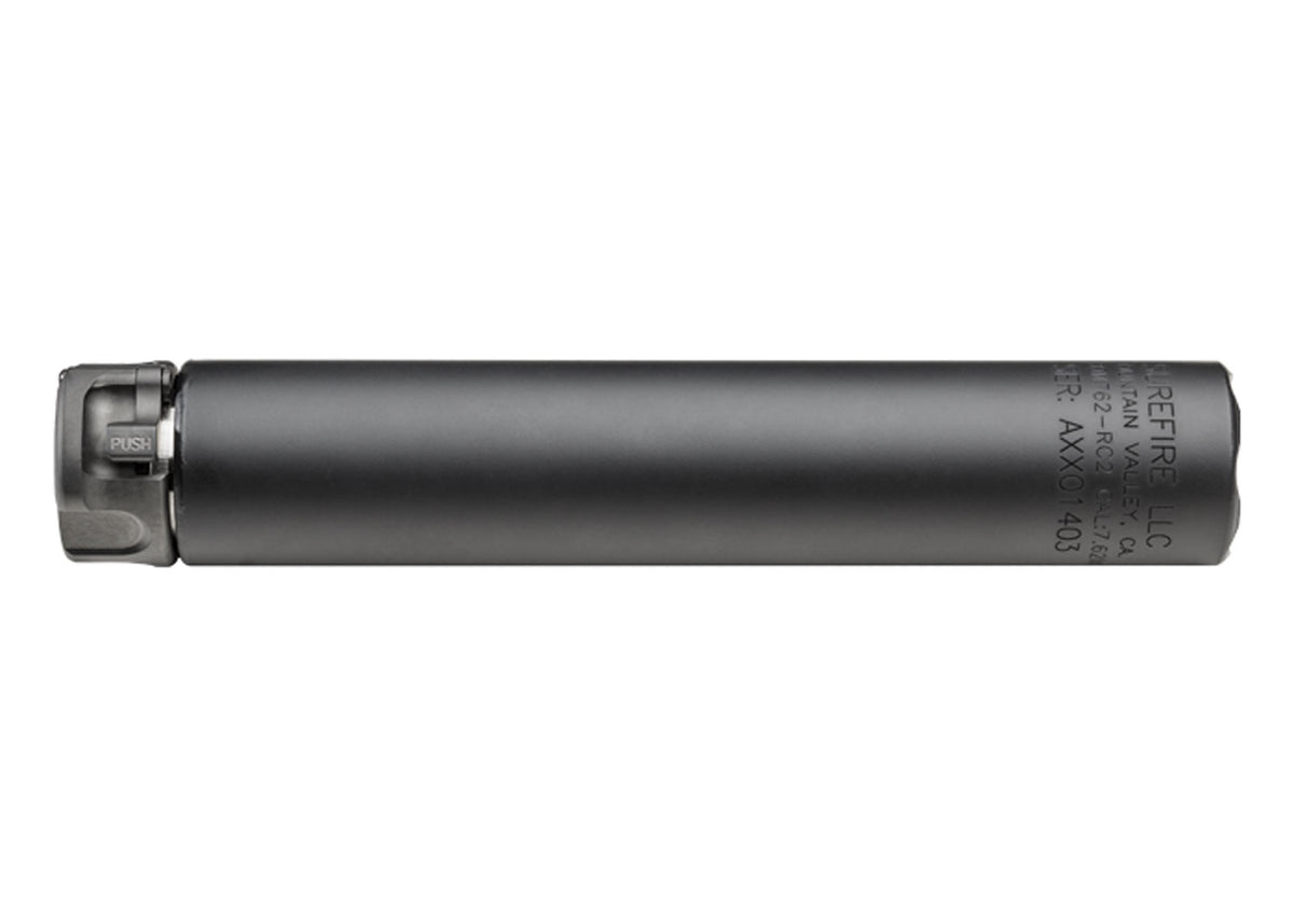 SureFire SOCOM762RC2B SOCOM762-RC2 Gen 2 7.62mm 1.50" Diameter Black Aluminum/Stainless Steel
