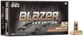 Blazer 9mm 115 FMJ- Brass- 50 round box