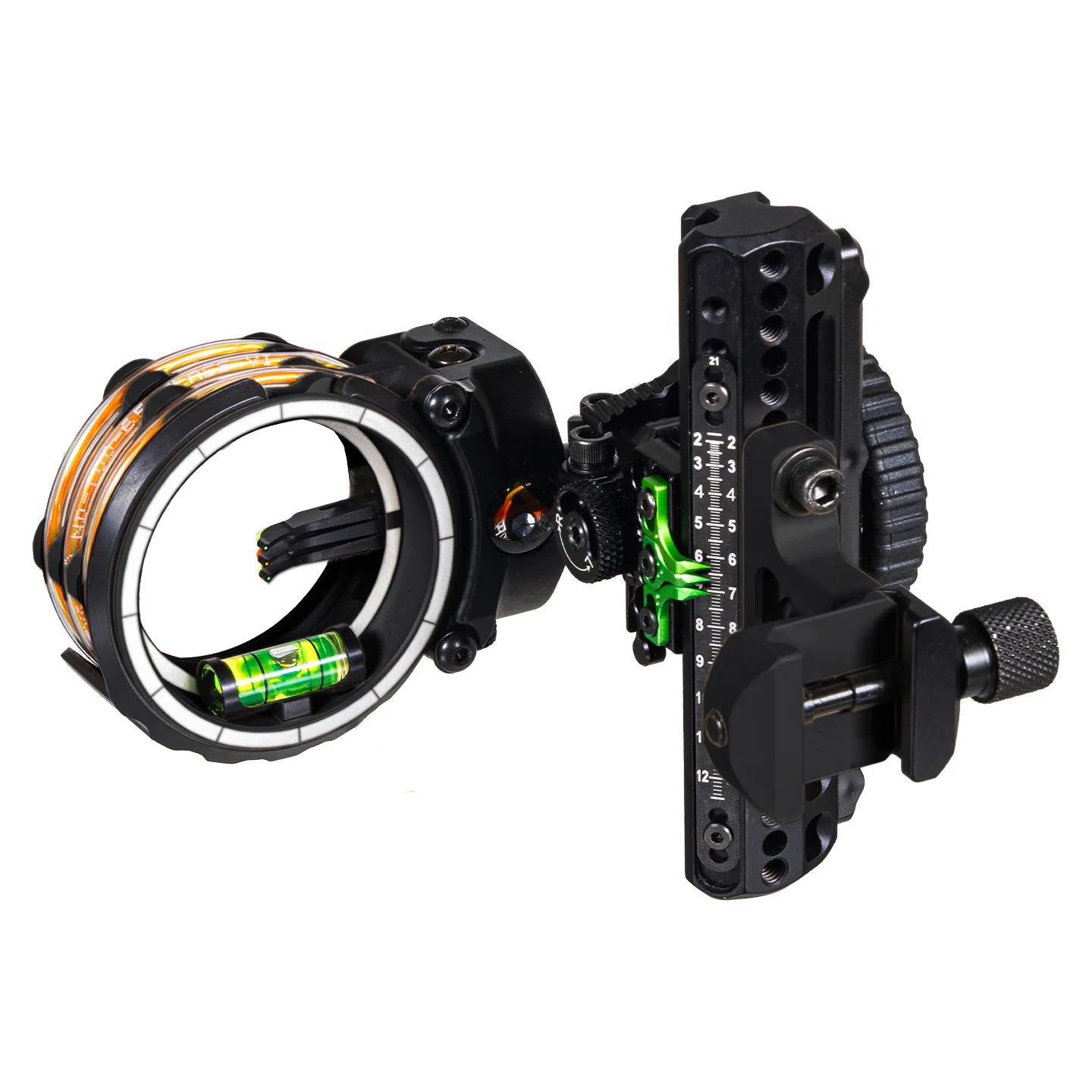 Axcel Driver Picatinny Accustat II  Scope- 3 pin- .019 fiber- black