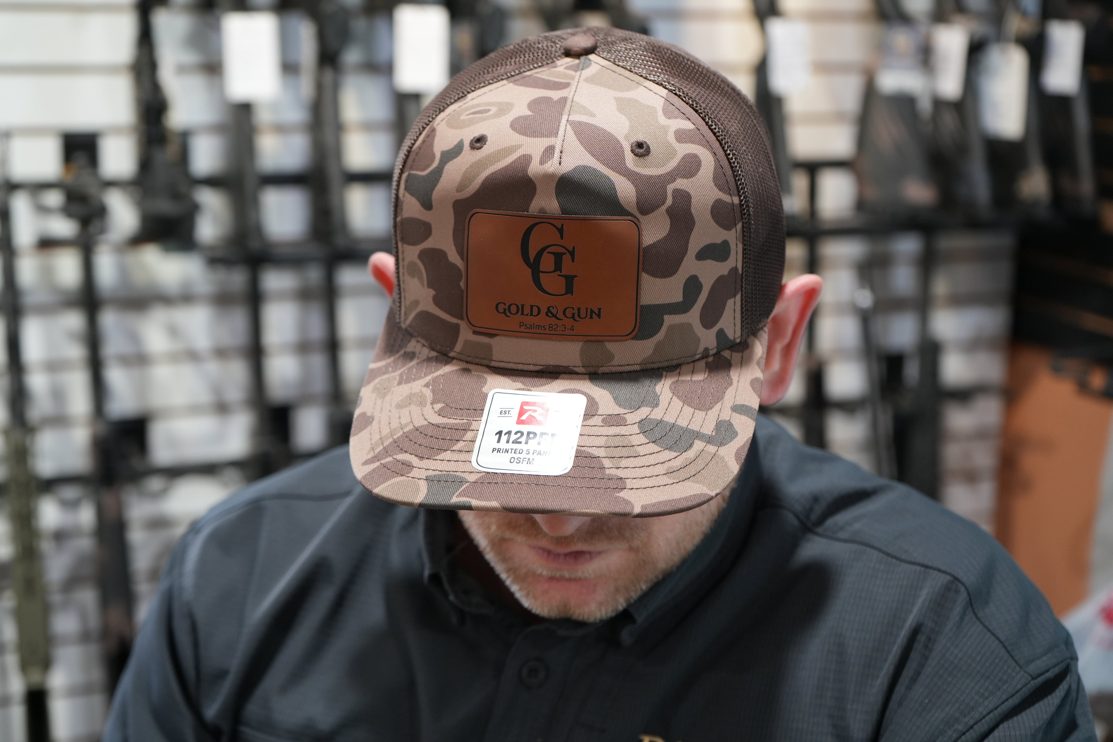 St. Jude Benefit Gold & Gun Hat