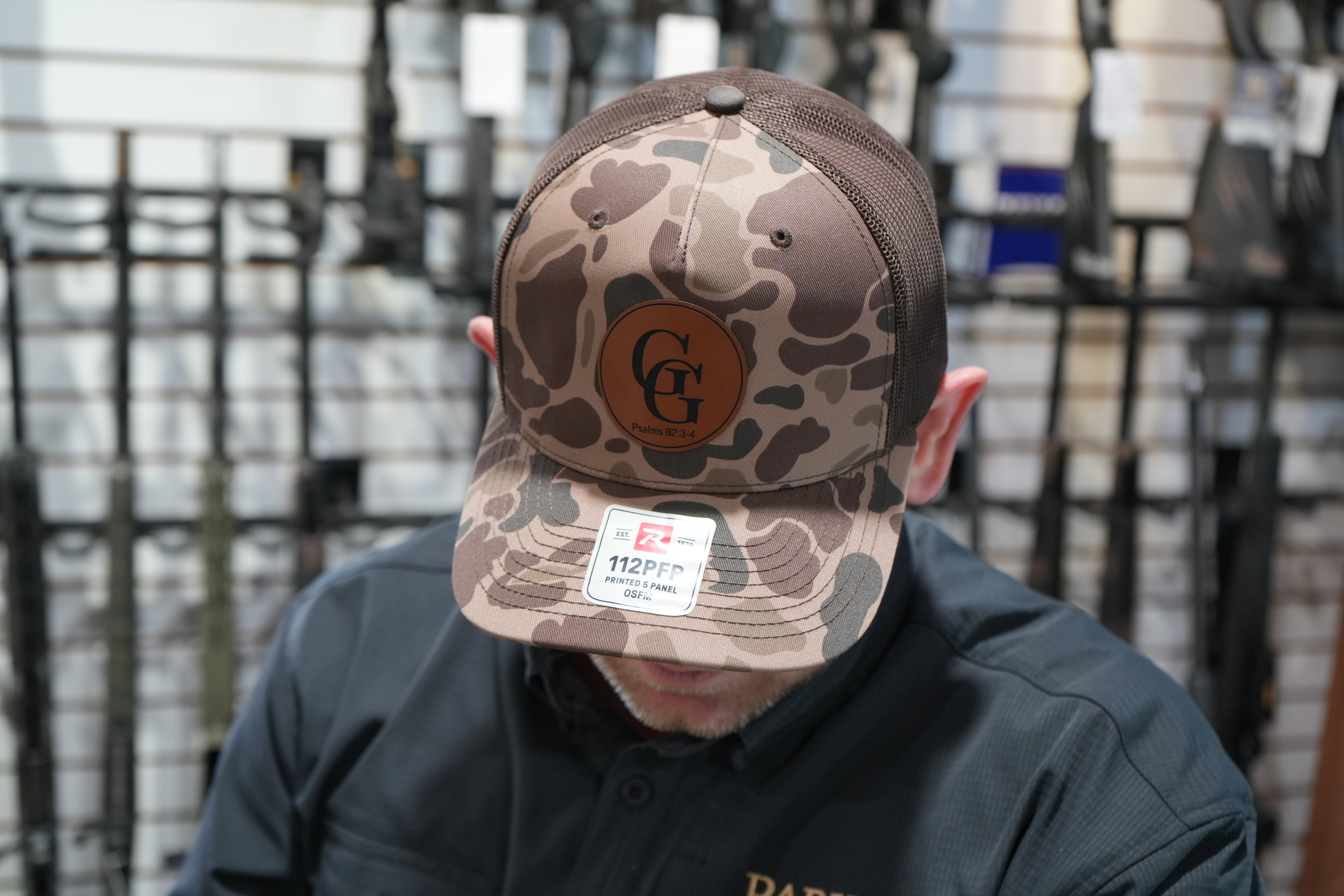 St. Jude Benefit Gold & Gun Hat