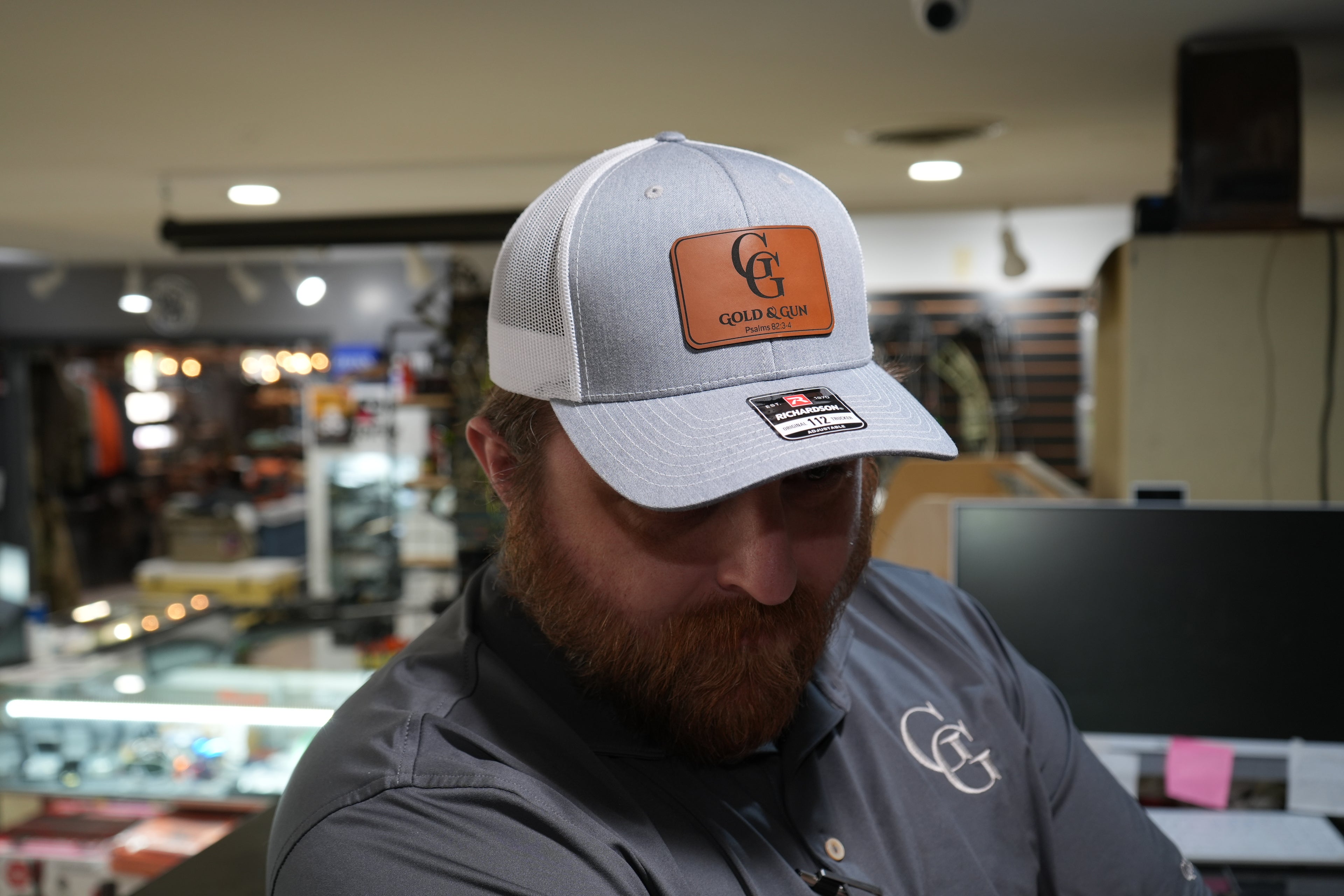 St. Jude Benefit Gold & Gun Hat