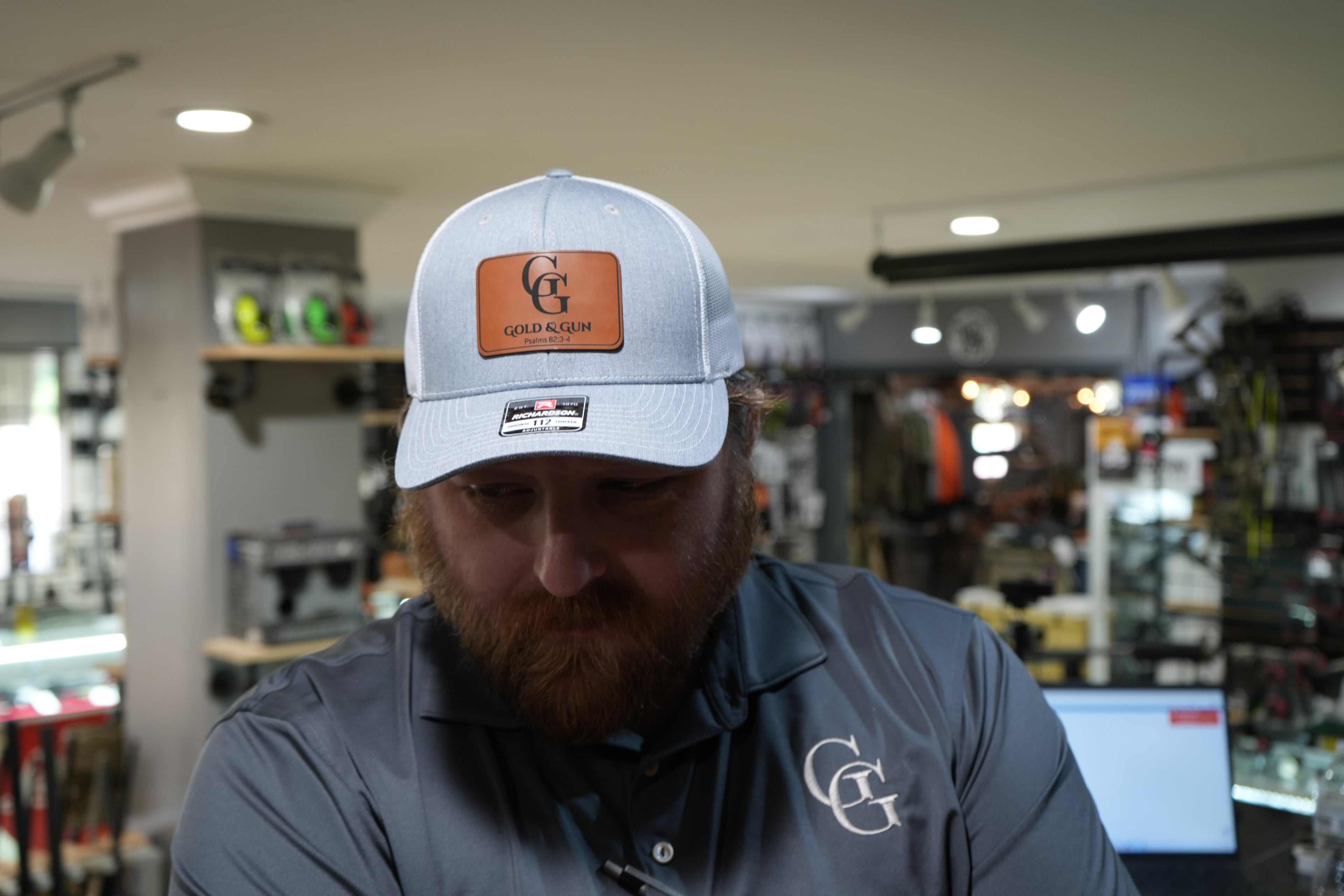 St. Jude Benefit Gold & Gun Hat