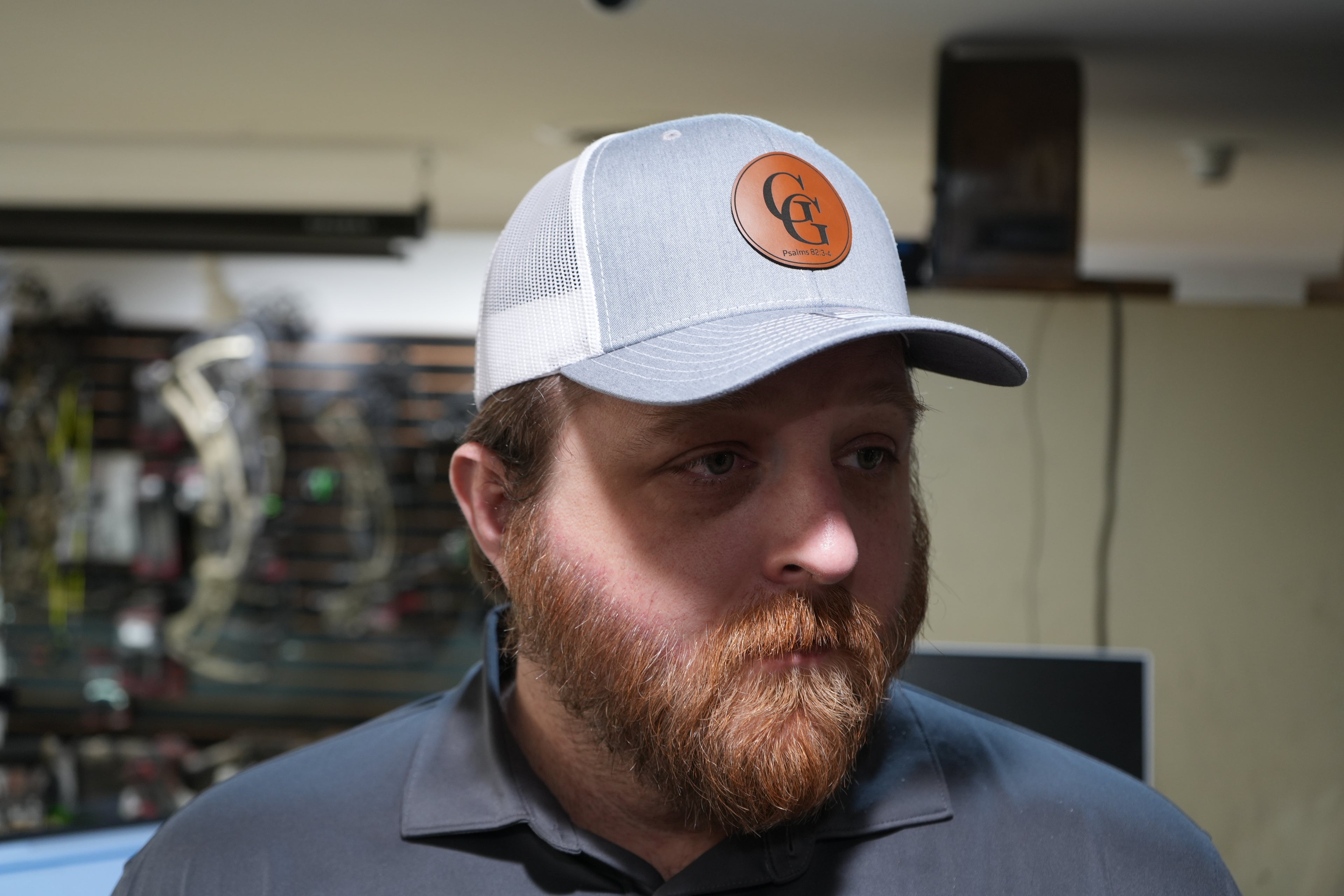 St. Jude Benefit Gold & Gun Hat