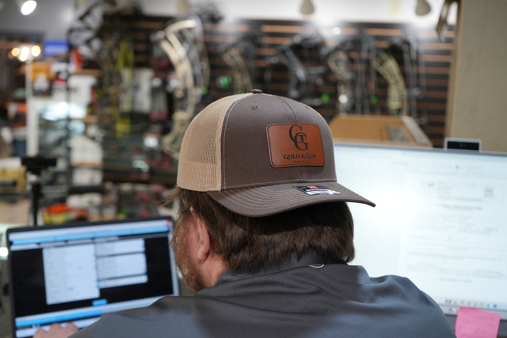 St. Jude Benefit Gold & Gun Hat