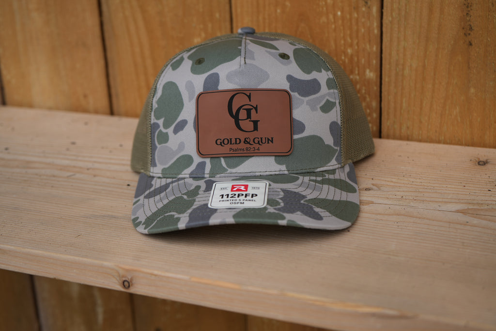 St. Jude Benefit Gold & Gun Hat