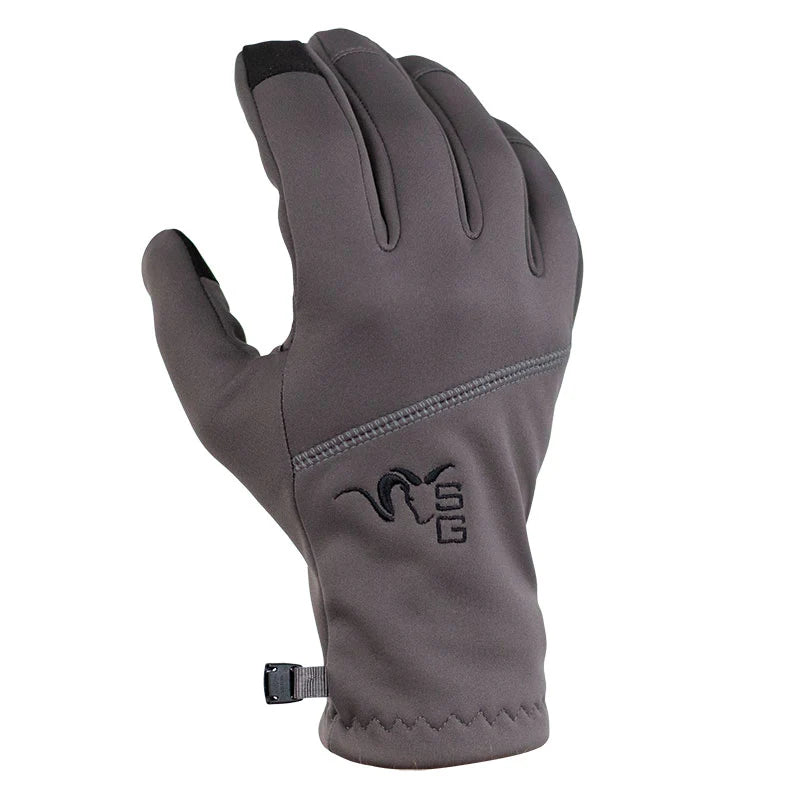 Stone Glacier Graupel Fleece Glove Granite Grey