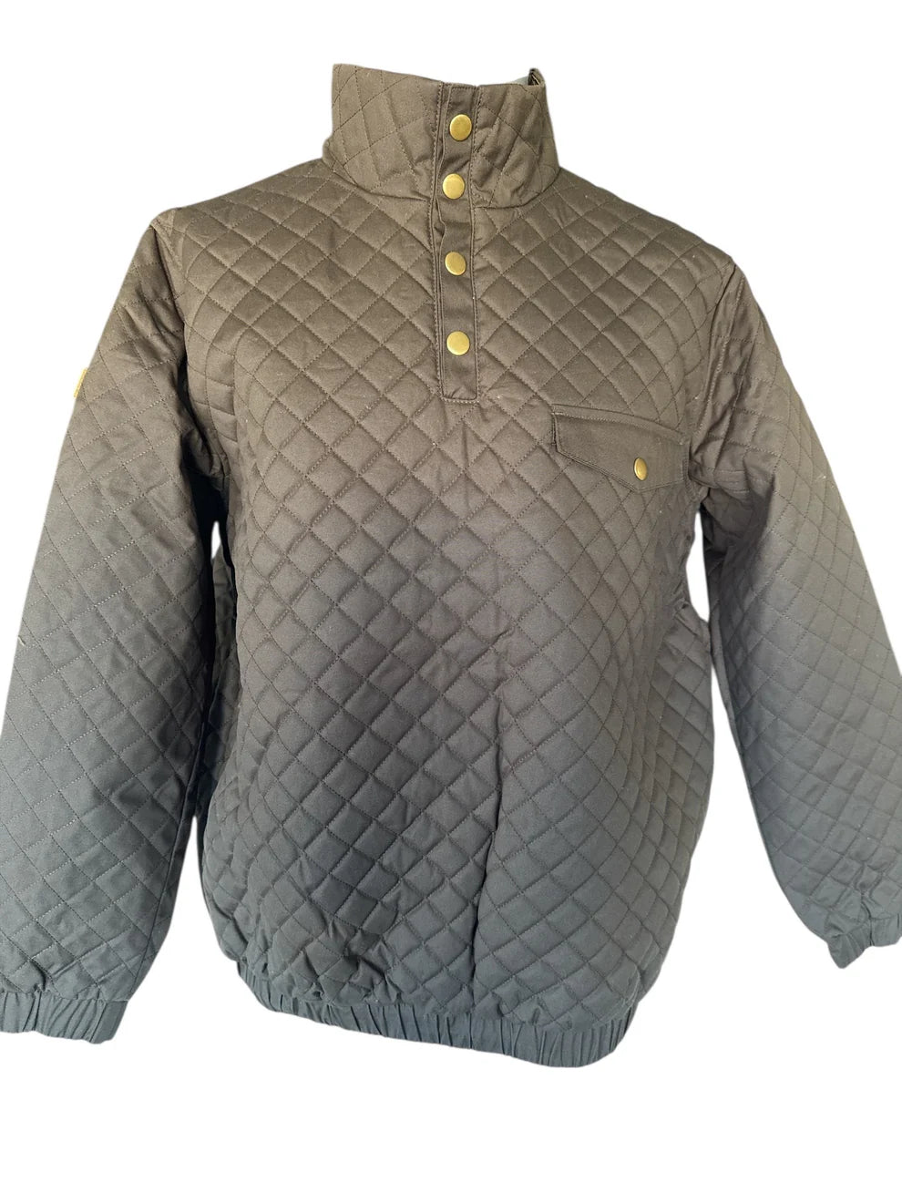 Prairie Oaks Waterfowl Waxed Quilted Pullover