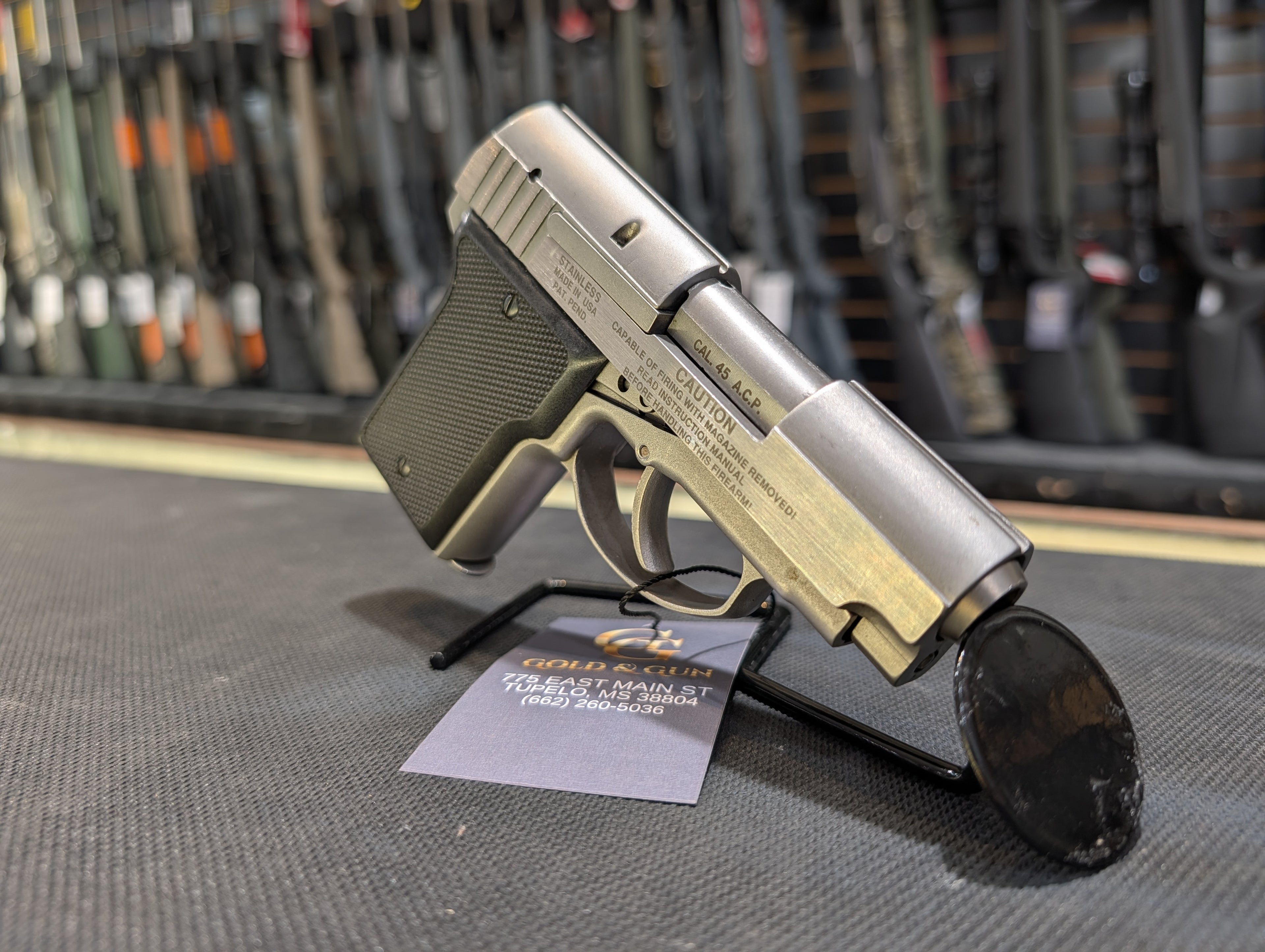 AMT ARMS BACKUP .45 ACP