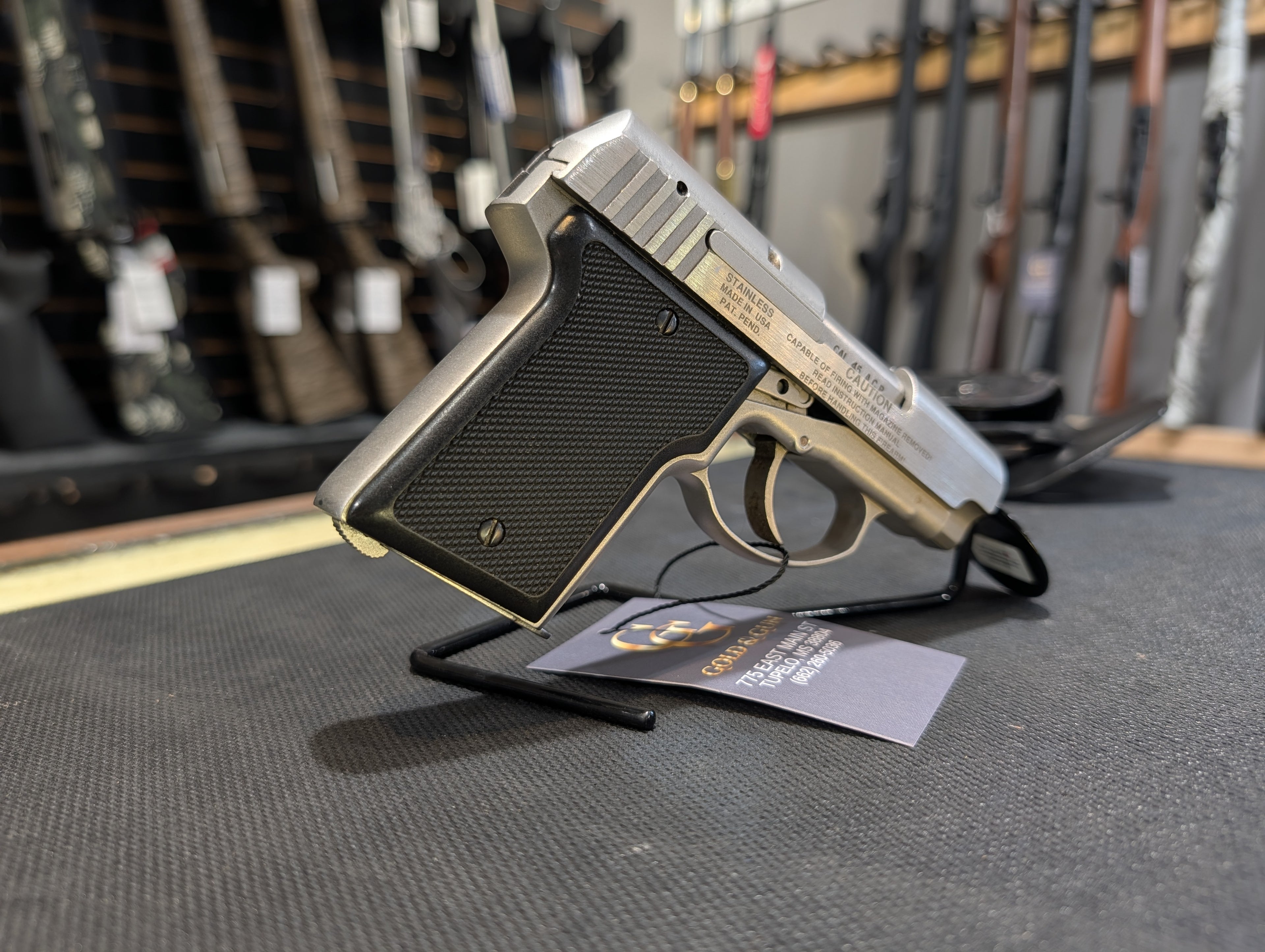 AMT ARMS BACKUP .45 ACP