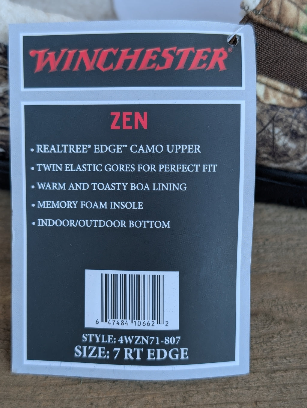 Winchester ZEN house shoes