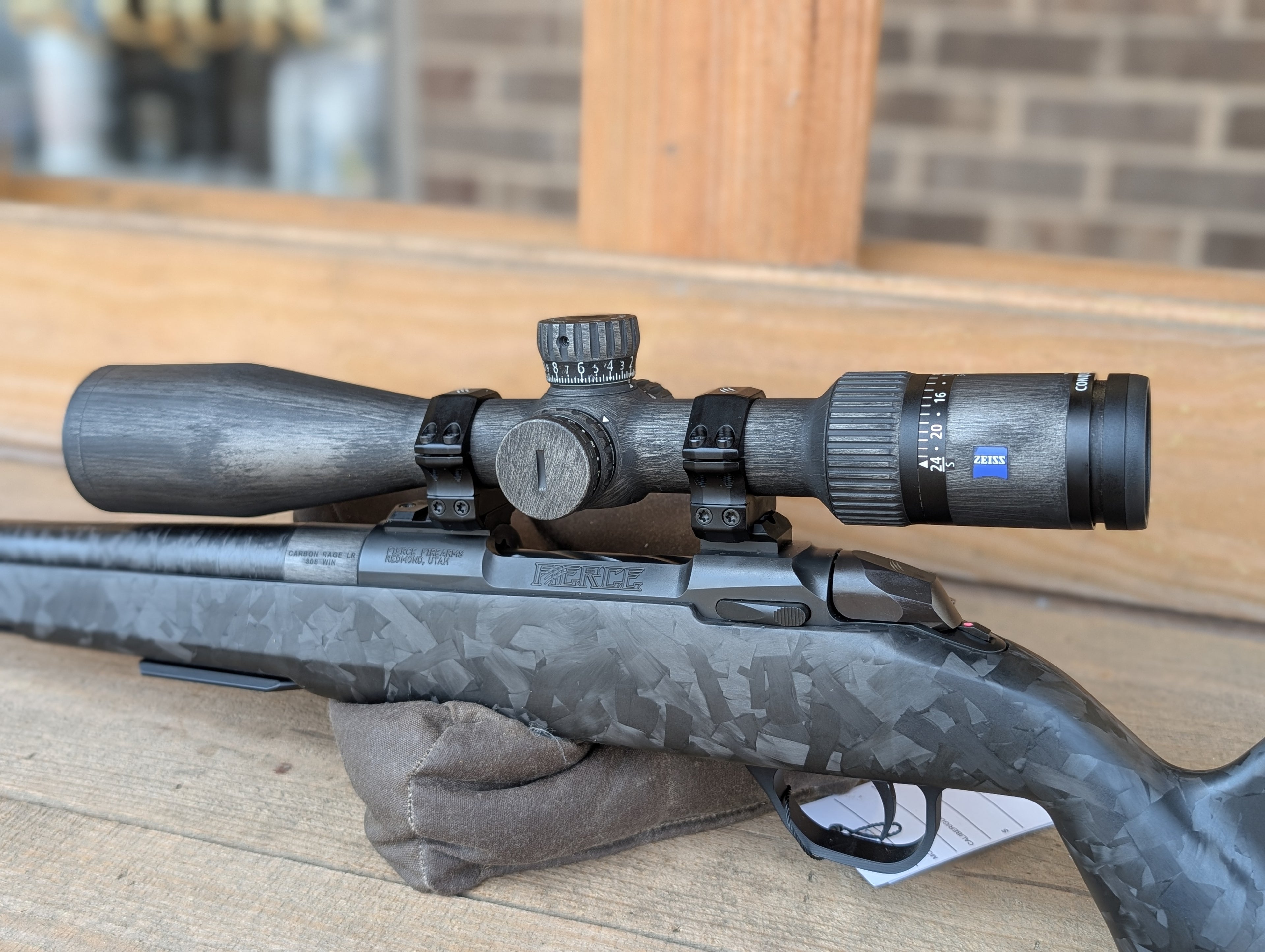 Fierce Rage LR Scope/ Rifle combo - .308
