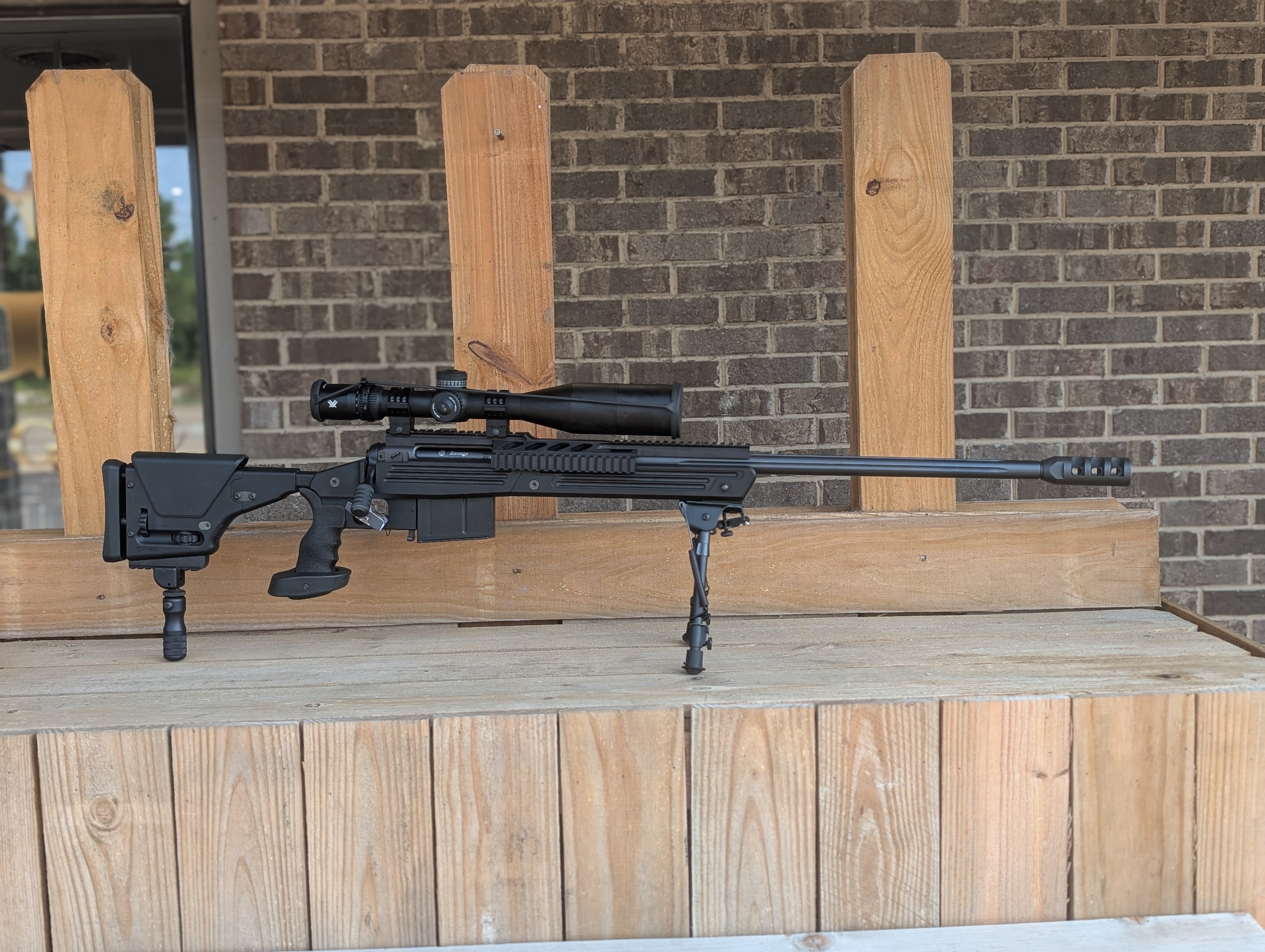 Savage 338 Lapua with Vortex