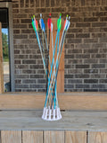 12 arrow spiral stand