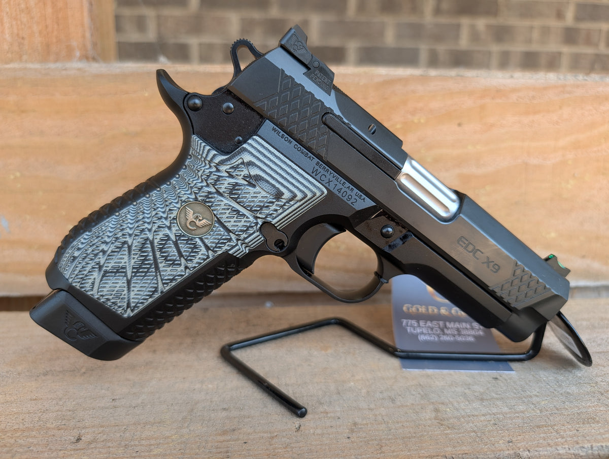 USED - Wilson Combat EDC X9 9mm Luger 4in Black DLC Pistol