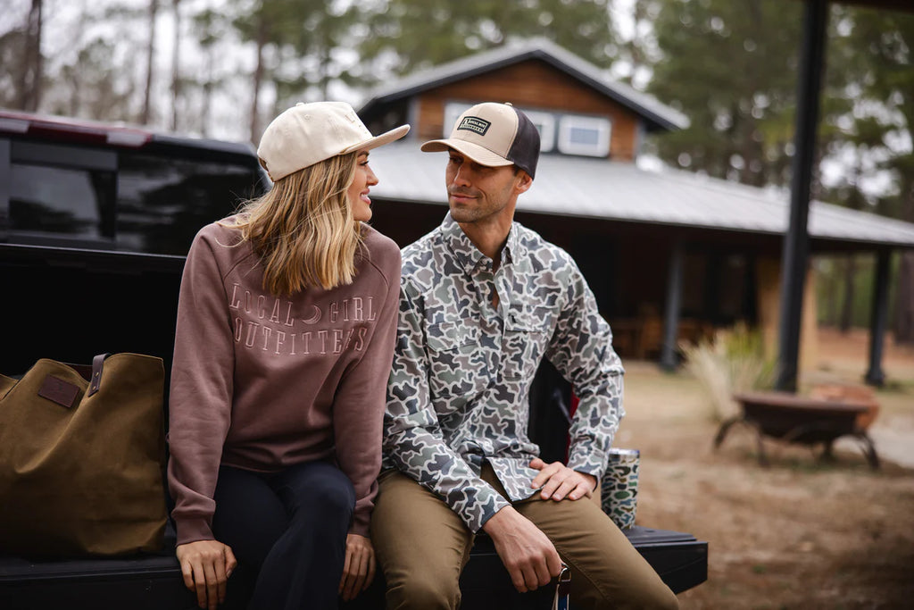 Local Boy Camo Button Up