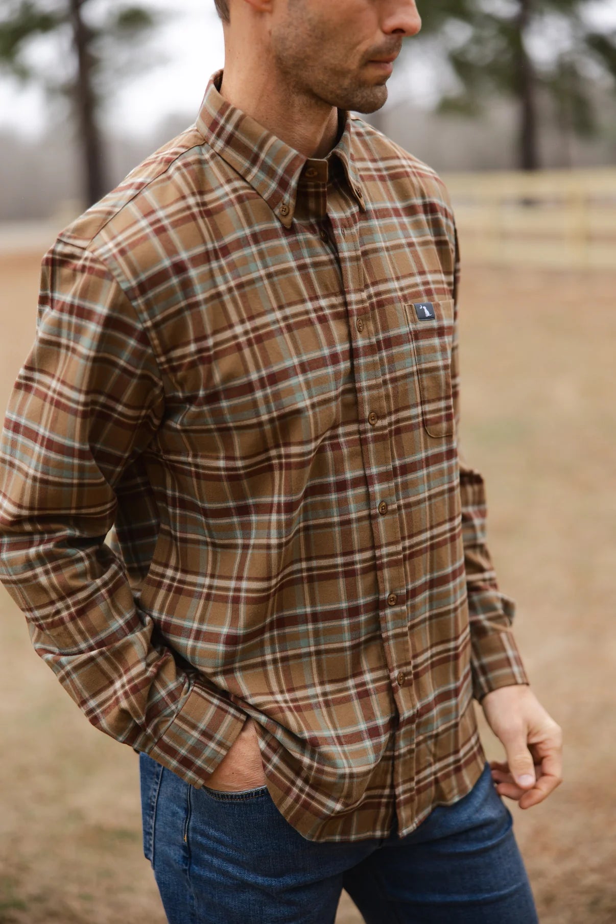 Local Boy Zeigler Stretch Flannel