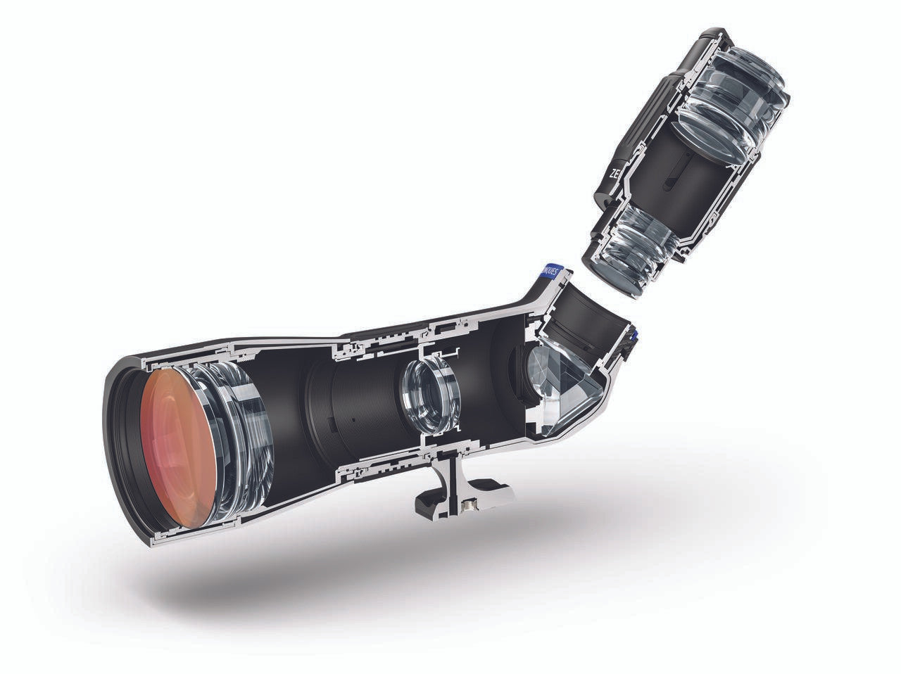 ZEISS Conquest Apia 20-50x65 Compact Angled Spotting Scope