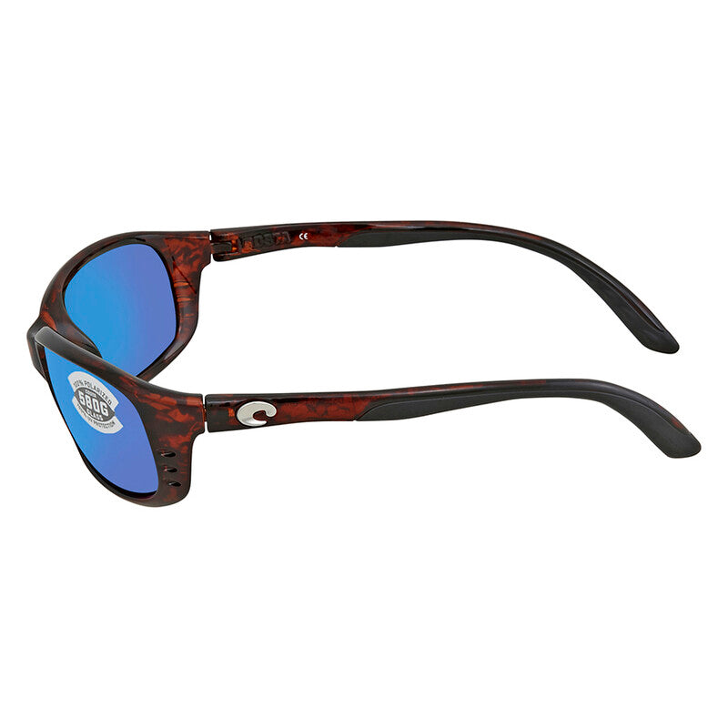 Costa Del Mar Polarized Sunglasses, Brine - TORTOISE BROWN/BLUE POLAR