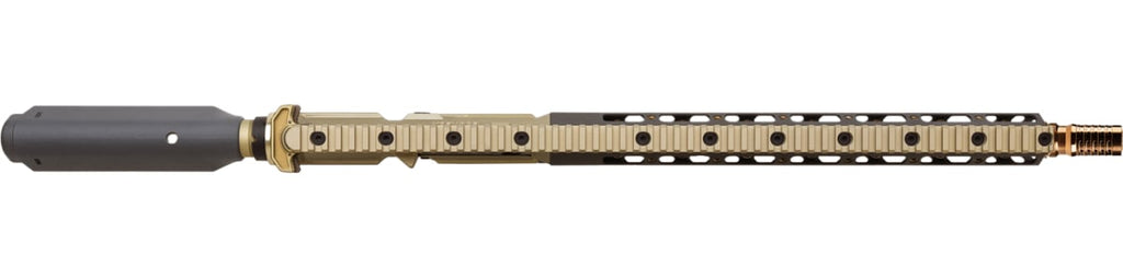 Q, LLC. 8.6 BLK Boombox Semiauto 1:3 Twist 16" Bbl Gray Rifle