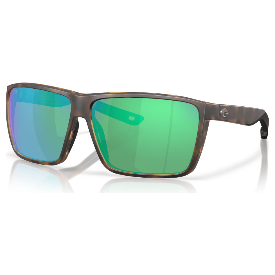 Costa Del Mar Rincon II Matte Tortoise Frame Green Mirror 580G Lens 06S9121-91211064