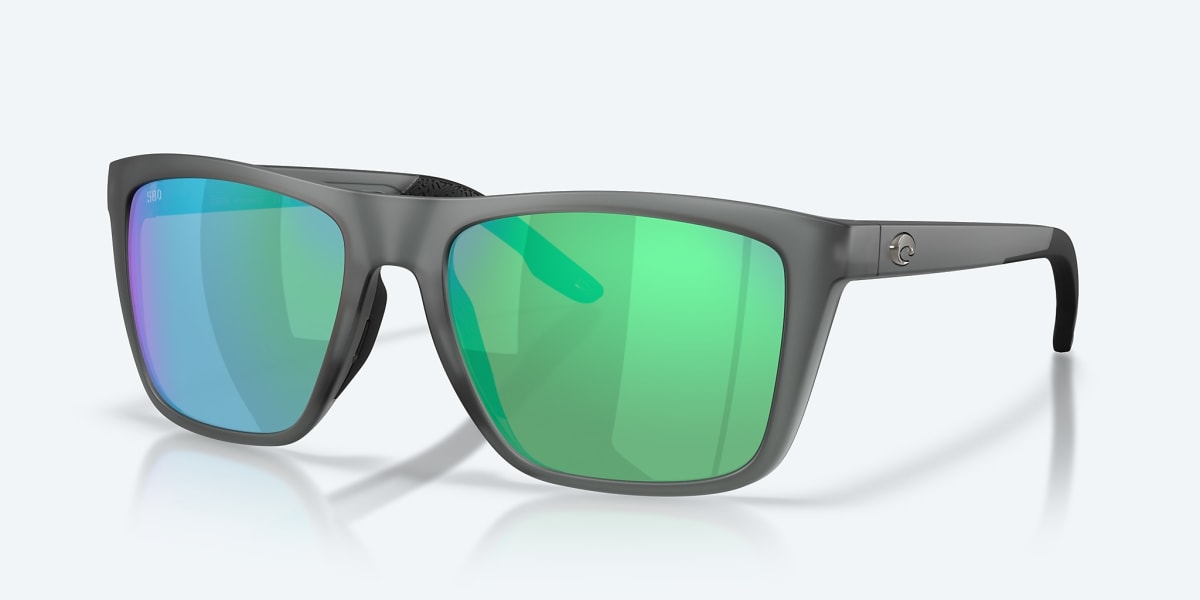 Costa Del Mar Mainsail XL Matte Grey Smoke Frame Green Mirror 580G Lens 06S9131-91310559