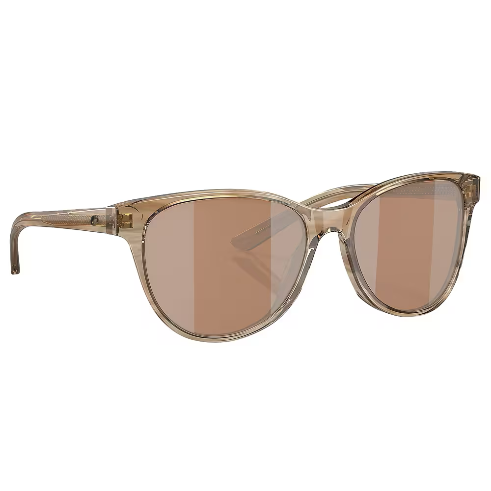 Catherine Polarized 201203 Women’s Sunglasses Brown Size 57