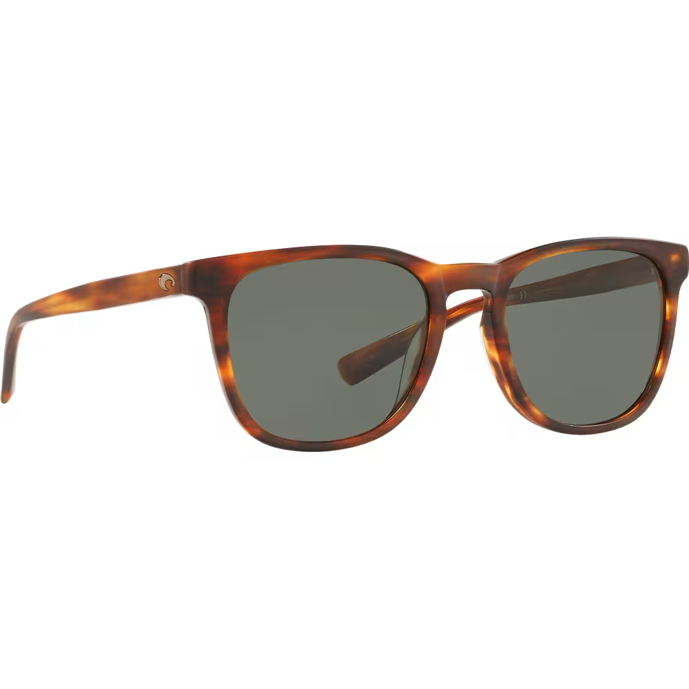 Costa Sullivan Matte Tortoise Sunglasses w/Gray 580G Lenses 06S2002-20020252