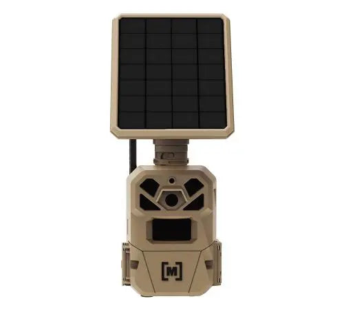 Moultrie Edge Solar Trail Camera 1080p 40mp Rechargable Battery Brown