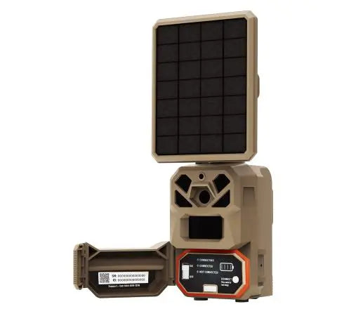 Moultrie Edge Solar Trail Camera 1080p 40mp Rechargable Battery Brown