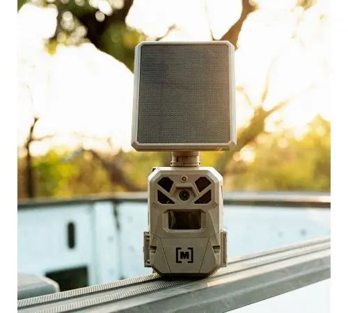 Moultrie Edge Solar Trail Camera 1080p 40mp Rechargable Battery Brown